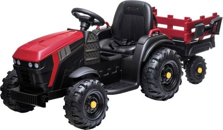 Enero Traktor Elektryczny Z Przyczepą 1033075 Czerwony