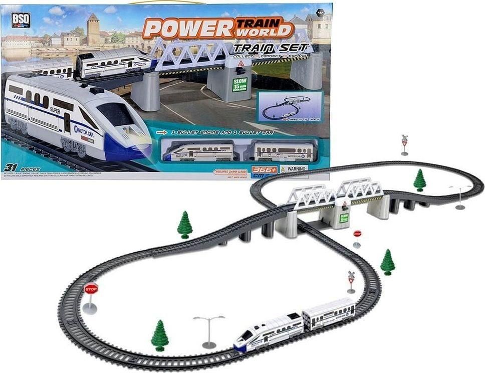 Jokomisiada Długa nowoczesna Kolejka elektryczna 914cm RC0464 158927 - zdjęcie 1 Jokomisiada Długa nowoczesna Kolejka elektryczna 914cm RC0464 158927