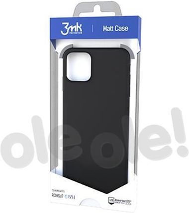 3Mk Matt Case iPhone 6/6s czarny
