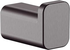 Hansgrohe Addstoris Wieszak Na Ręcznik Pojedyńczy Czarny Chrom Szczotkowany 41742340