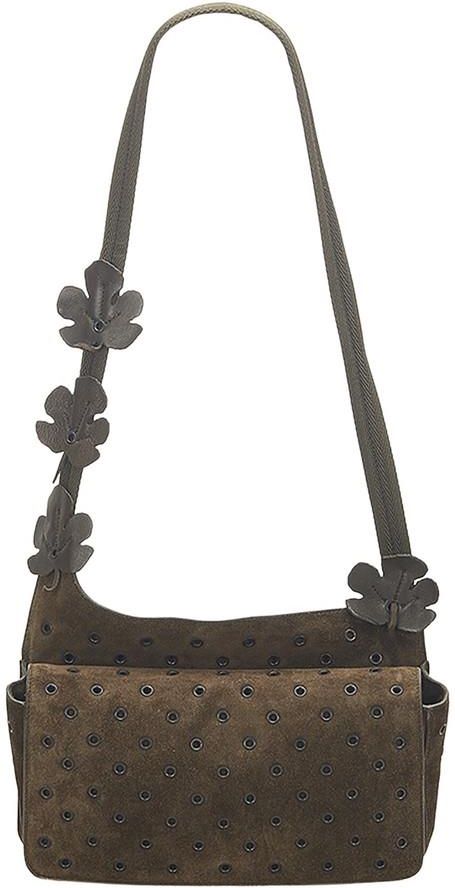 バッグ 2000s PRADA suede leather shoulder bag Prada Vintage Suede Leather Shoulder Bag - Ceny i opinie