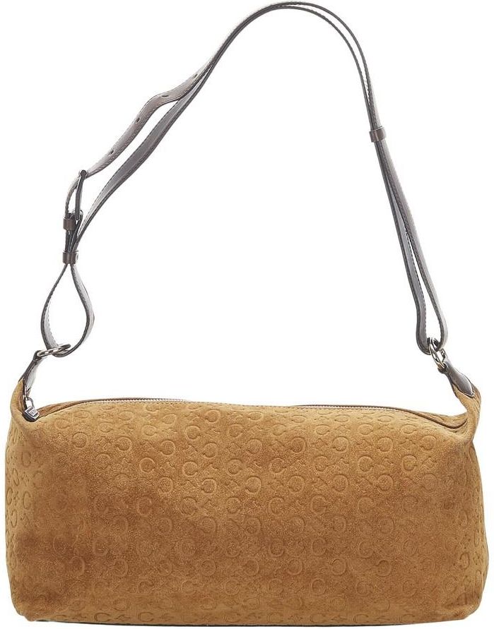 バッグ CELINE C MACADAM SUEDE SHOULDER BAG Celine Vintage C Macadam Suede Shoulder Bag - Ceny i opinie