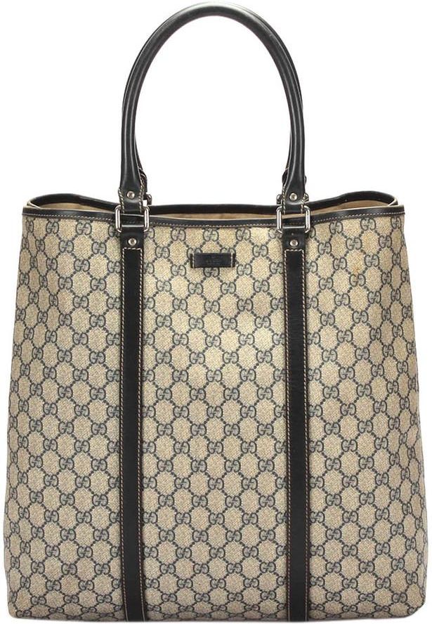 バッグ Gucci Vintage GG Supreme Tote Bag Gucci Vintage GG Supreme Tote Bag Fabric Coated Canvas - Ceny i