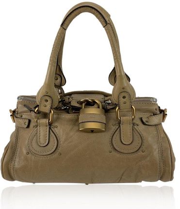 Chloé Vintage Leather Paddington Bag Tote - Ceny i opinie - Ceneo.pl