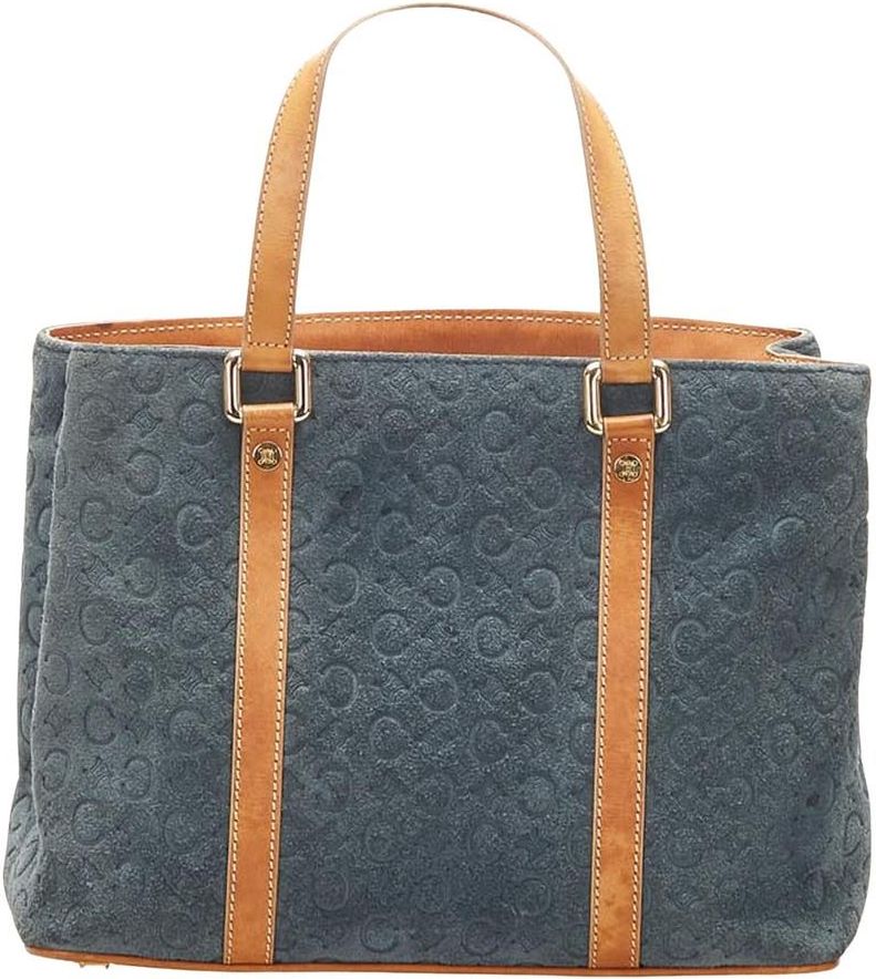 Celine Vintage C Macadam Suede Handbag - Ceny i opinie