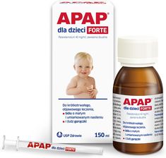 Zdjęcie APAP dla dzieci FORTE zawiesina 150 ml - Wrocław