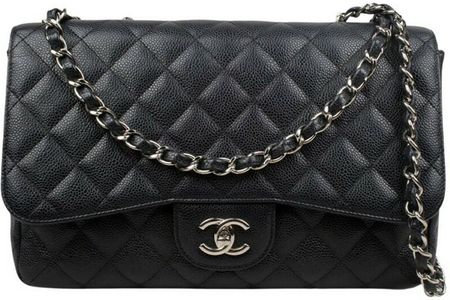 Chanel Vintage Classic Jumbo Single Flap Bag - Ceny i opinie