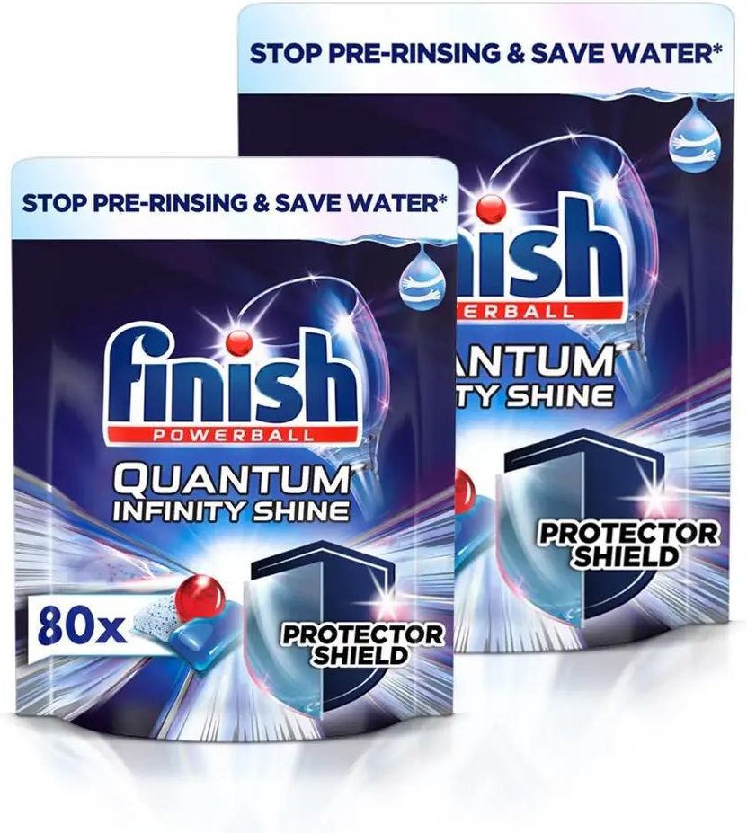 Finish Quantum Infinity Shine kapsułki do zmywarki 2x 80 szt. Opinie