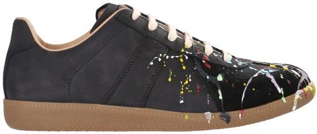 【新品】Maison Margiela REPLICA Maison Margiela＊Replica Bianchetto レザースニーカー＊送料込