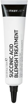The Inkey List Succinic Acid Treatment Kuracja Na Niedoskonałości Z Kwasem Bursztynowym Salicylic Suc Blemish Treat 15 ml