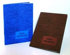 Zdjęcie Dziennik korespondencyjny twarda oprawa A4/96 kart - Tomaszów Lubelski