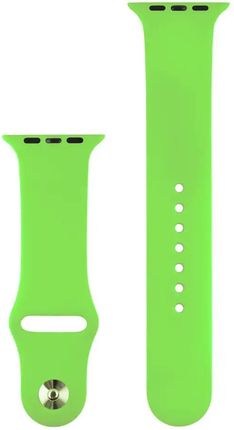 Coteetci Silikonowy sportowy pasek do zegarka Apple Watch 38/40mm zielony (CS2085GR)