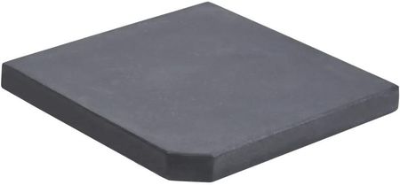 Vidaxl Podstawa Do Parasola Czarna 47X47X4,5cm Granitowa