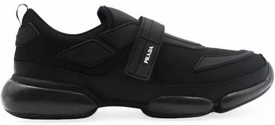 black cloudbust sneakers