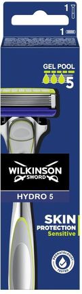 Wilkinson Maszynka Do Golenia Hydro 5 Skin Protection Sensitive + 1 Wymienna Głowica