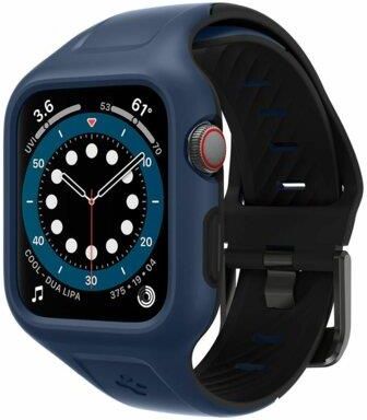 Spigen Pasek Liquid Air Pro do Apple Watch 4/5/6/SE 44mm Niebieski