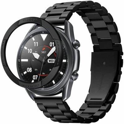 Spigen Nakładka Chrono Shield do Samsung Galaxy Watch 3 45mm Czarny