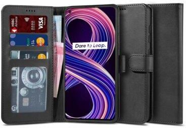 Tech-Protect Etui Wallet 2 do Realme 8 5G Czarny