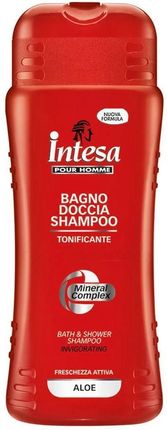 Intesa Aloe Bath & Shower Shampoo Pour Homme płyn do kąpieli i szampon dla mężczyzn 500ml