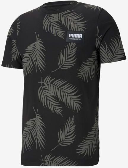 Puma Summer Court Graphic Koszulka Czarny - Ceny i opinie - Ceneo.pl