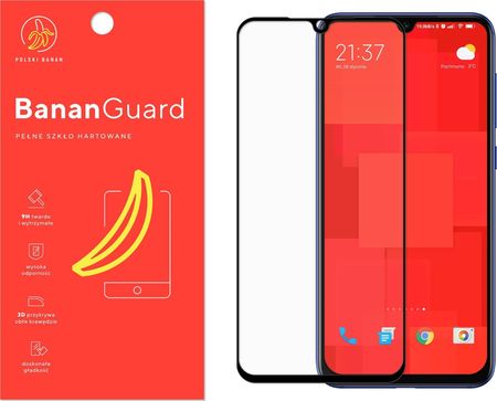 Polski Banan Szkło hartowane 3D BananGuard czarne do Xiaomi Mi 9 SE