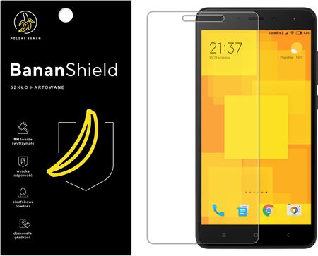 Polski Banan Szkło hartowane BananShield do Xiaomi Redmi Note 4 Mediatek