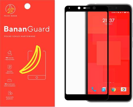 Polski Banan Szkło hartowane 3D BananGuard czarne do Xiaomi Redmi 6 / 6A