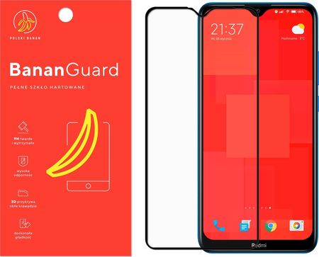 Polski Banan Szkło hartowane 3D BananGuard czarne do Xiaomi Redmi 8 / 8A