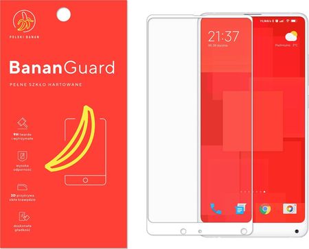 Polski Banan Szkło hartowane 3D BananGuard białe do Xiaomi Mi Mix 2s