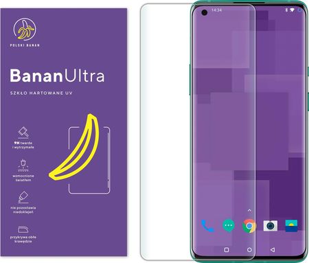Polski Banan Szkło hartowane UV BananUltra do OnePlus 8 Pro