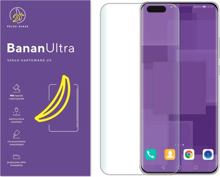 Polski Banan Szkło hartowane UV BananUltra do Huawei P40 Pro