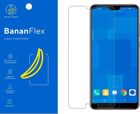 Polski Banan Szkło hybrydowe BananFlex do Huawei P20