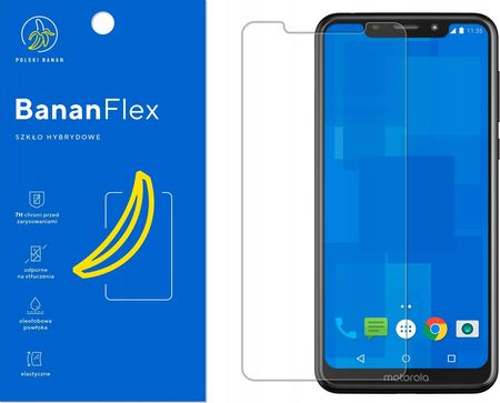 Polski Banan Szkło hybrydowe BananFlex do Motorola One