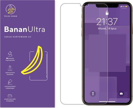 Polski Banan Szkło hartowane UV BananUltra do Apple iPhone Xs Max
