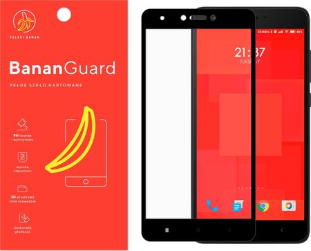 Polski Banan Szkło hartowane 3D BananGuard czarne do Xiaomi Redmi Note 4X / 4 Global