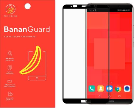 Polski Banan Szkło hartowane 3D BananGuard czarne do Huawei Mate 10 Pro