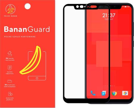 Polski Banan Szkło hartowane 3D BananGuard czarne do Xiaomi Mi 8