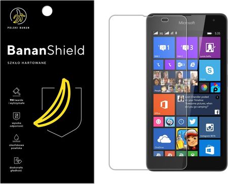 Polski Banan Szkło hartowane BananShield do Microsoft Lumia 535