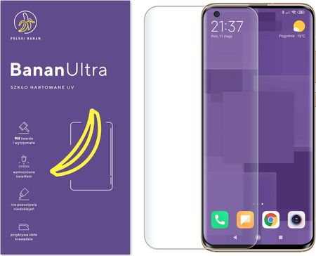 Polski Banan Szkło hartowane UV BananUltra do Xiaomi Mi 10