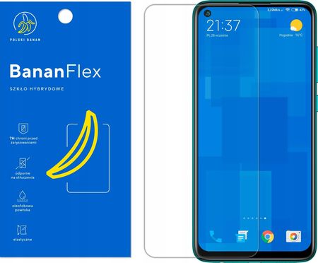 Polski Banan Szkło hybrydowe BananFlex do Xiaomi Redmi Note 9