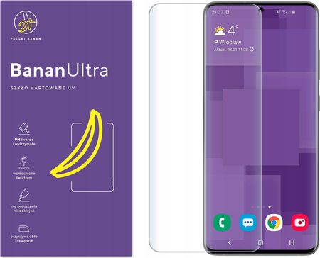 Polski Banan Szkło hartowane UV BananUltra do Samsung Galaxy S20 Ultra