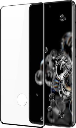 Dux Ducis 9D Tempered Glass wytrzymałe szkło hartowane 9H na cały ekran z ramką Samsung Galaxy S21 Ultra 5G czarny (case friendly)