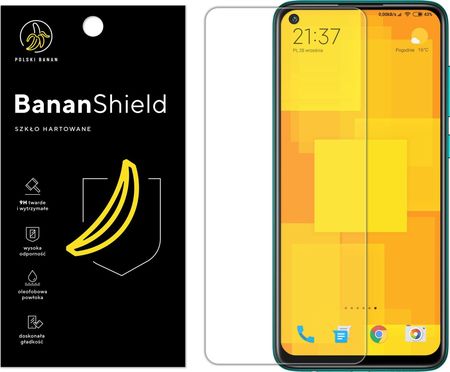 Polski Banan Szkło hartowane BananShield do Xiaomi Redmi Note 9