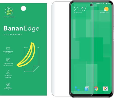 Polski Banan Folia ochronna BananEdge do Xiaomi Redmi Note 9 Pro / 9S