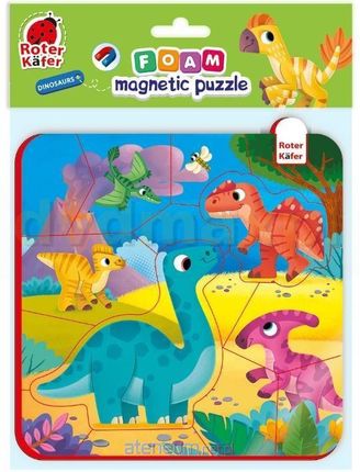 Roter Kafer Piankowe Puzzle Magnetyczne Dinozaury