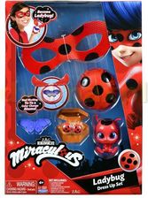 Playmates Toys Miraculous Biedronka I Czarny Kot Zestaw Do Odgrywania Ról - Stroje karnawałowe