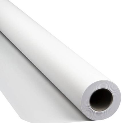 Tło kartonowe 1,35x5m kolor 2101 WHITE białe 140g/m2