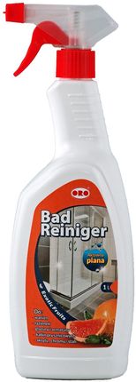 Oro Bad Reiniger Preparat Do Czyszczenia Kabin Prysznicowych Pomarańczowy 1 L