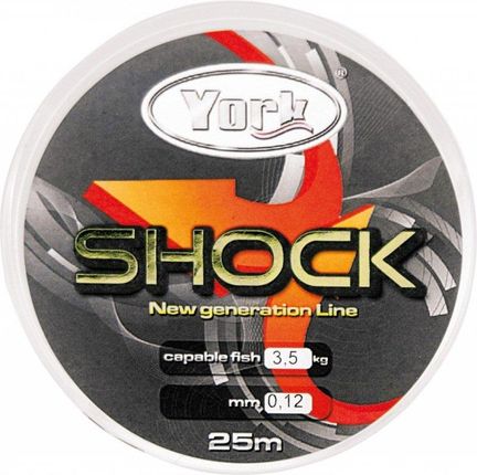 York Żyłka Mega Shock 0.12/25M/Zysp12