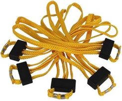 Zdjęcie Euro Security Products Esp Esp Kajdanki Tekstylne 5Szt Żółty Ht-01-Y - Warta